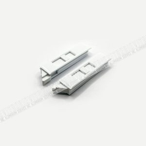 Loquet encastré B-146 Paire de loquets encastrés B-146 en nylon pour fenêtre